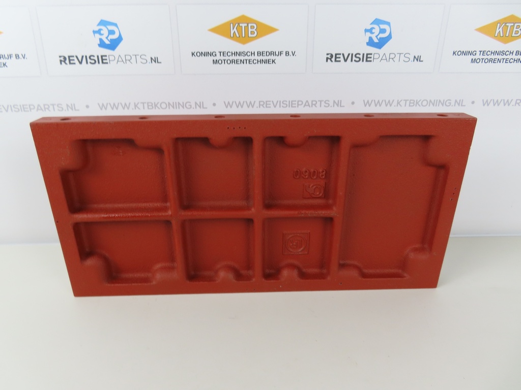Zijdeksel interkoeler DAF 1160 (rood)