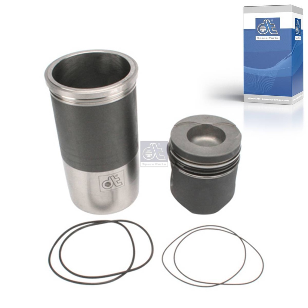 Zuiger met cilindervoering MAN 2866
