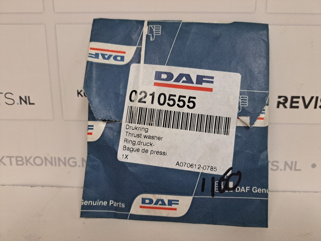 Drukring tbv tussentandwiel DAF 1160
