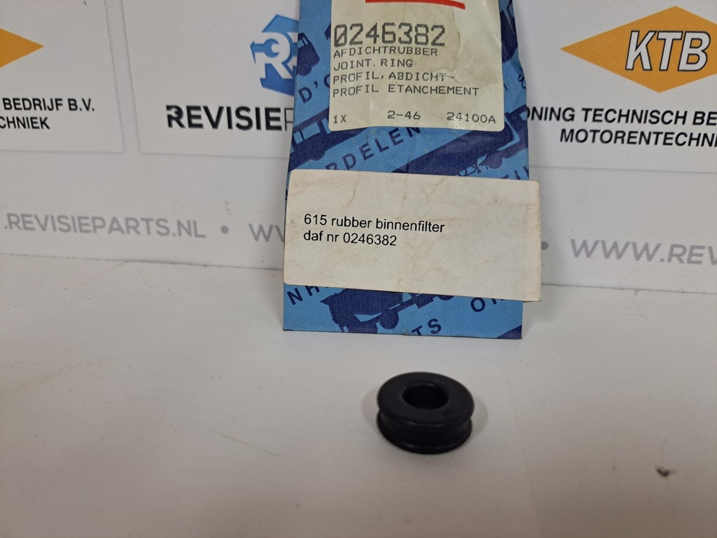 Rubber internal filter DAF 615