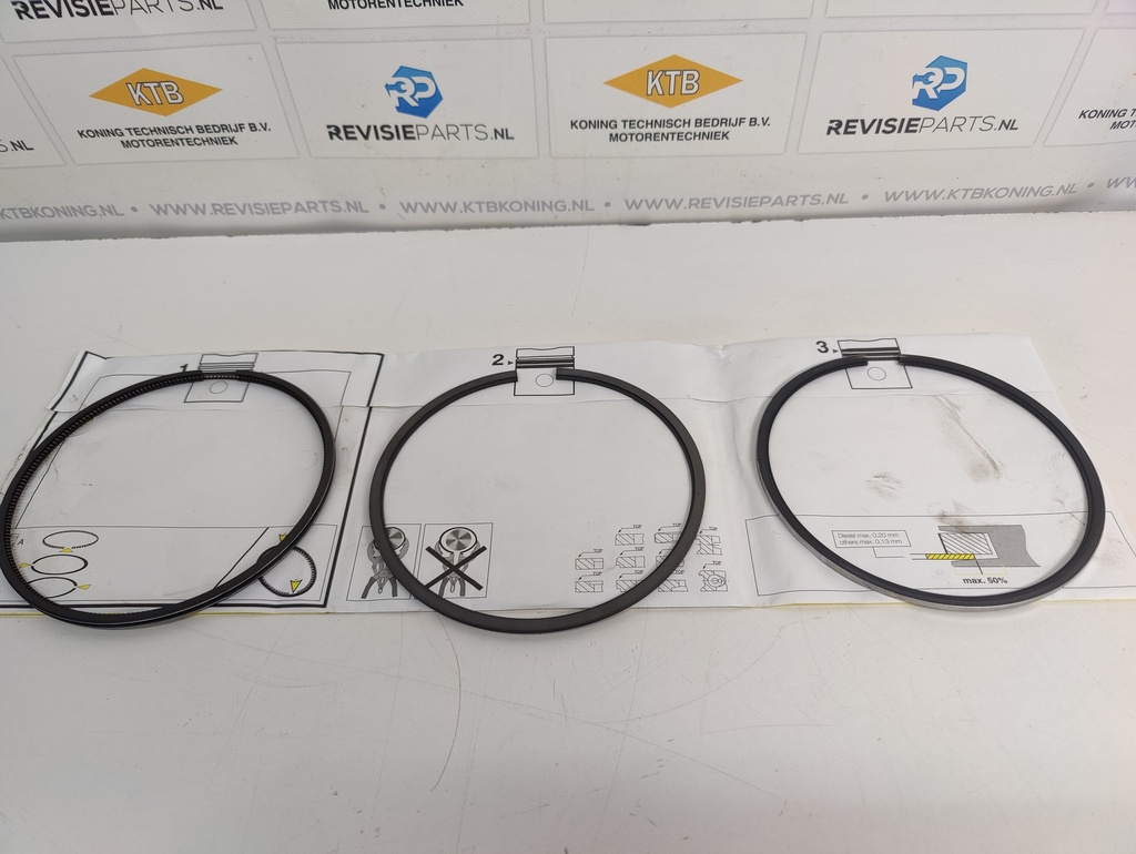 Piston rings Scania 127 mm