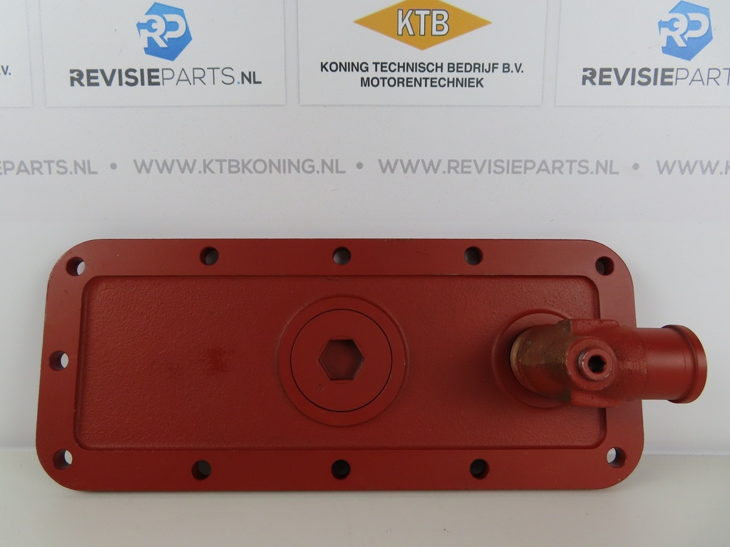 Zijwaterdeksel met 1 wateraansluiting Scania D14/DS14