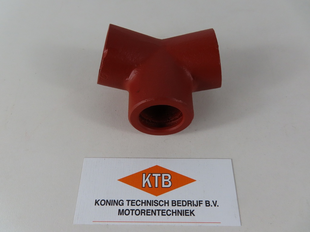 T piece waterpipe Scania D14/SD14