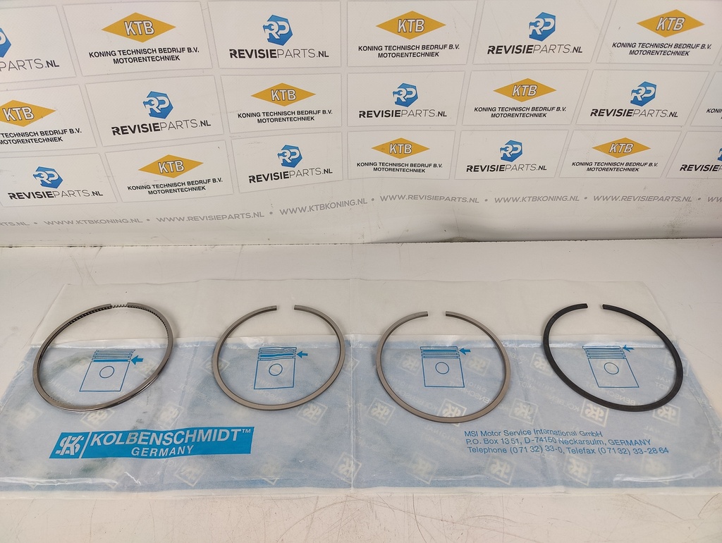 Piston rings 127x2,385+2,385+4,747 mm Scania