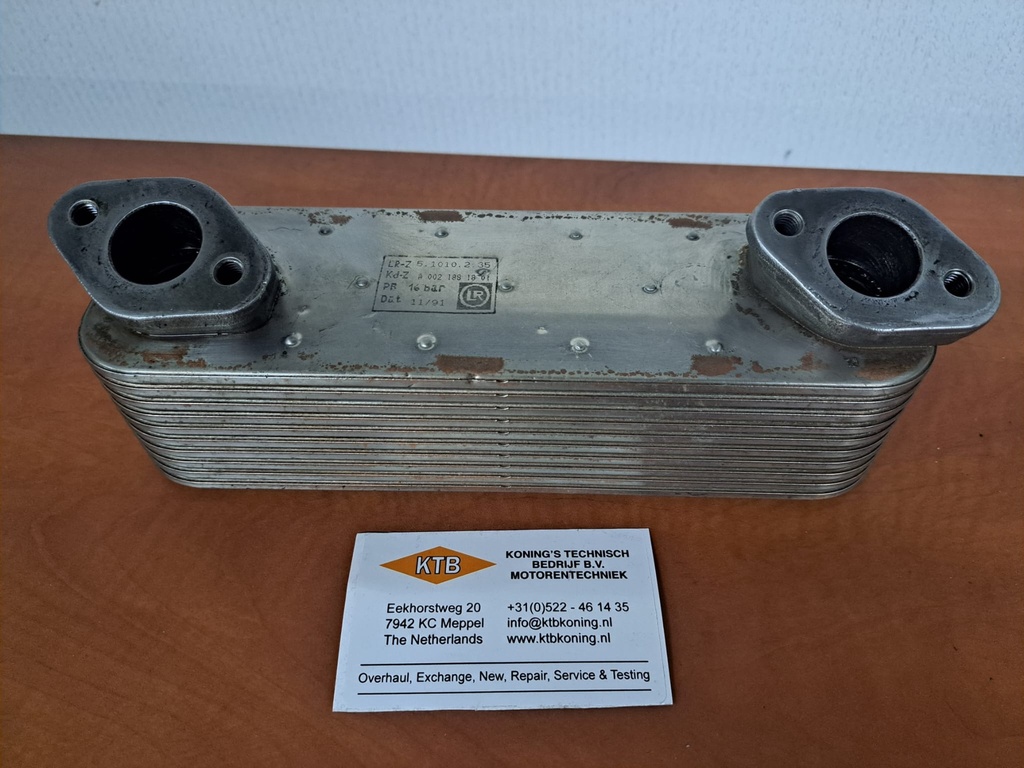 Oil cooler element MAN