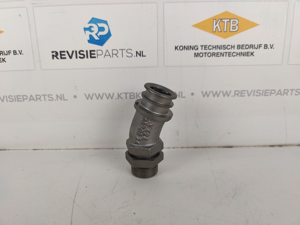 Turbo retour tussenstuk Mercedes OM 400