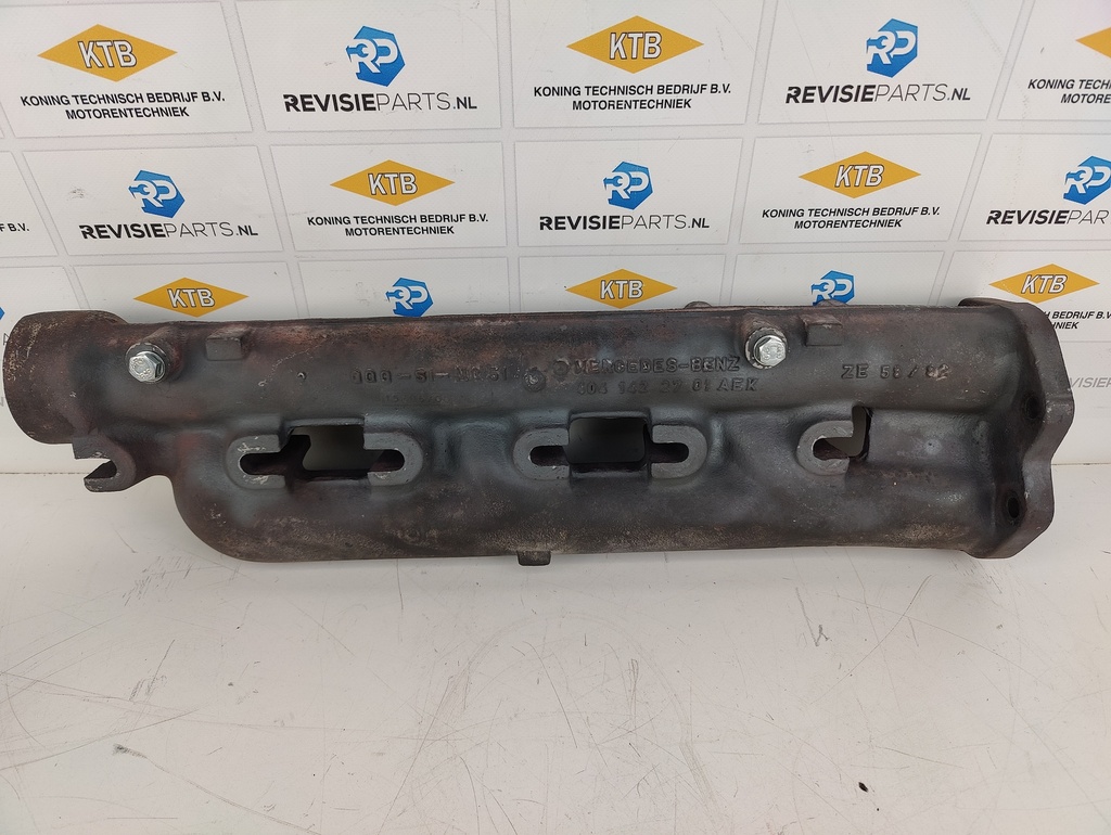 Exhaust manifold, left end mercedes V12