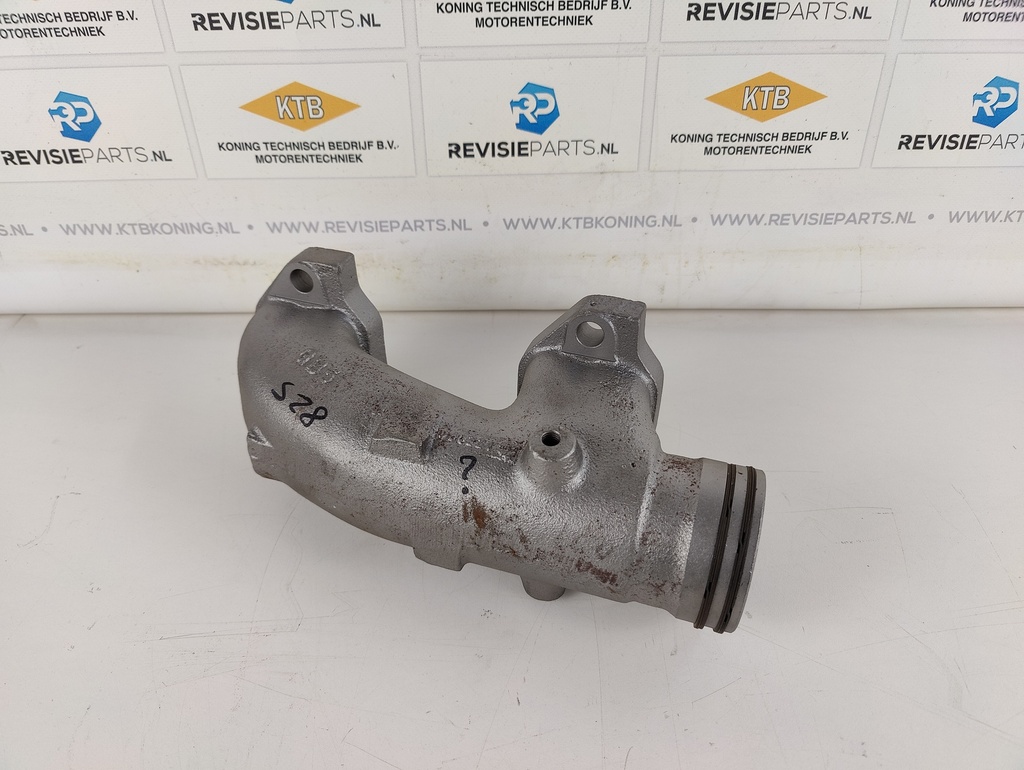 Exhaust end part for turbo DAF 825