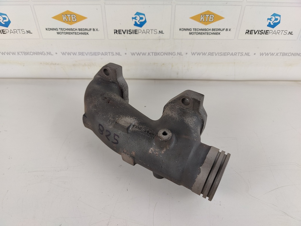 Exhaust end part for turbo DAF 825