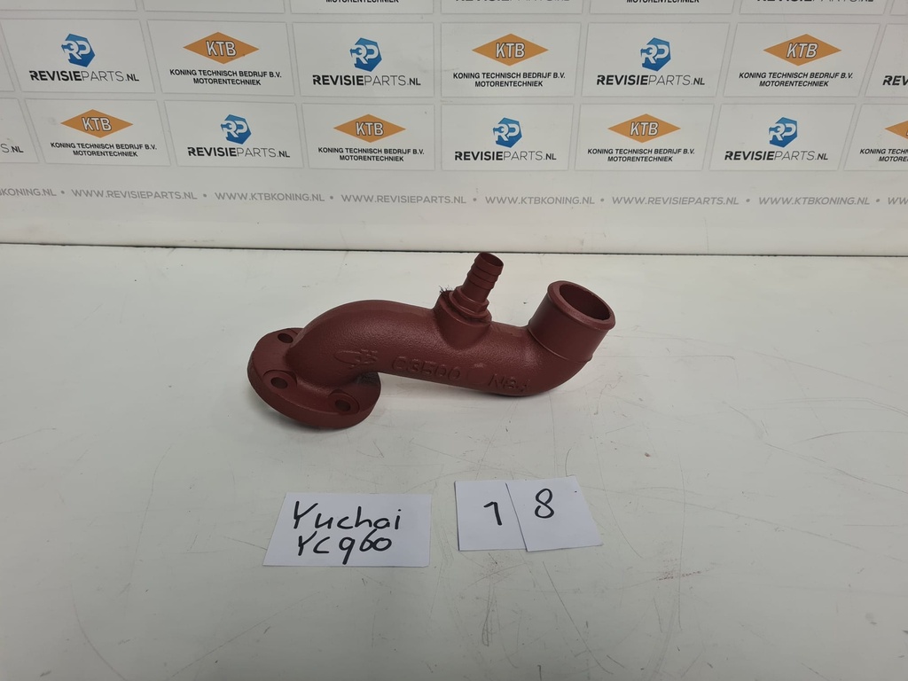 Waterpijp Yuchai YC6C