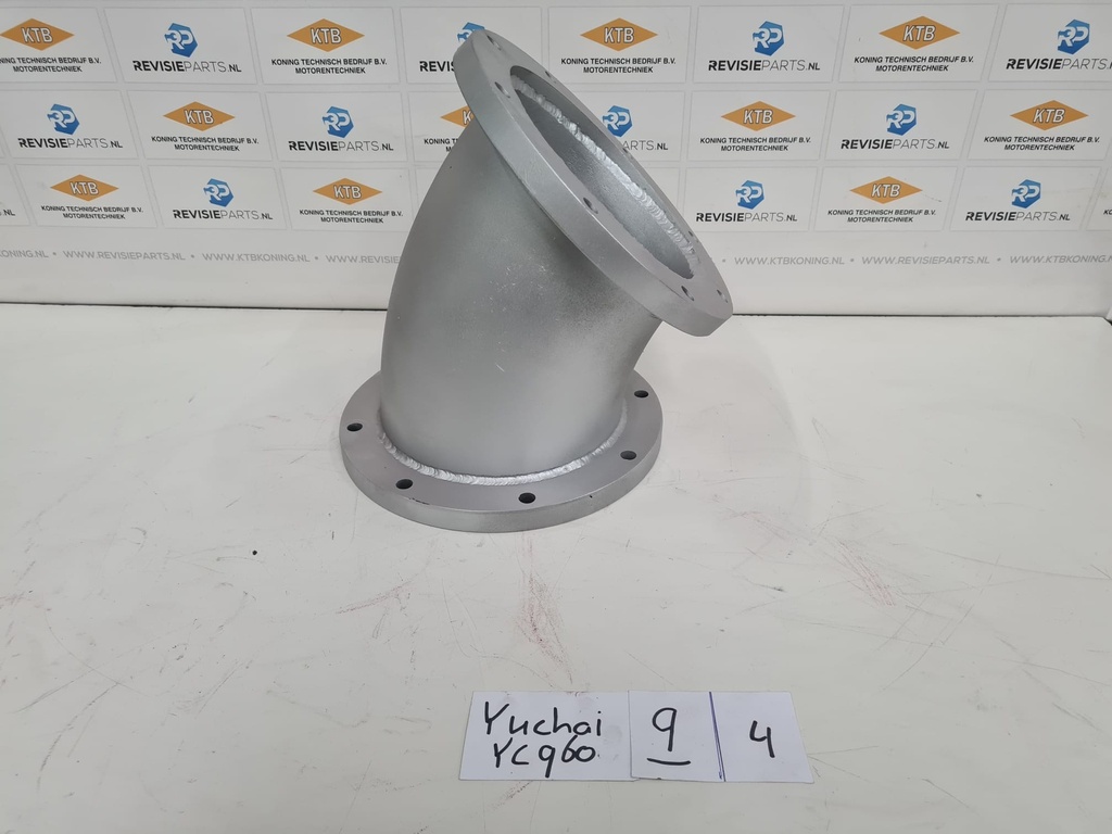 Uitlaat verloop Yuchai YC6C