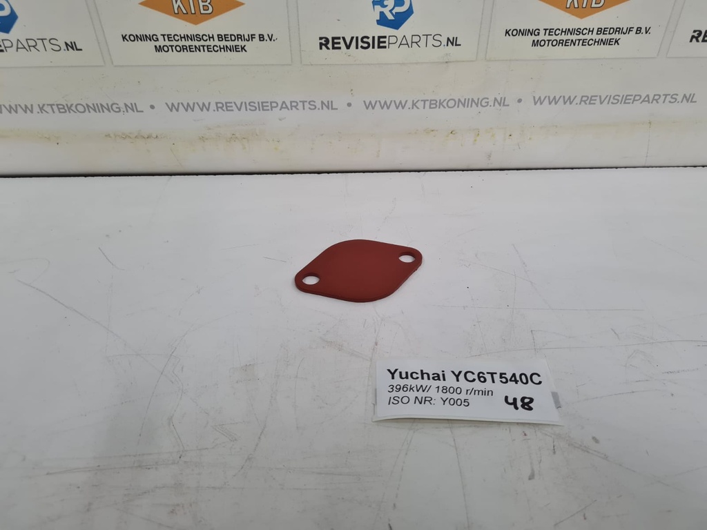 Afdichtplaat Yuchai YC6T