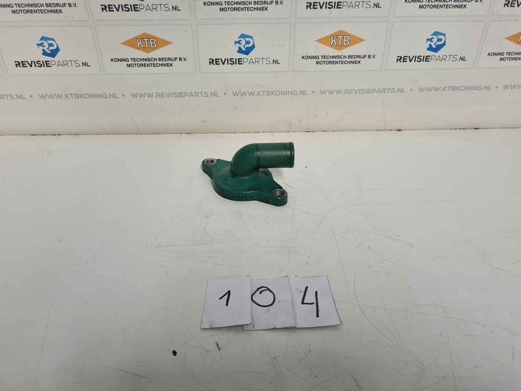 Sealing plate with Connection piece Volvo D12 D-B