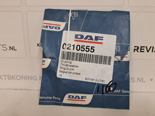 [KTB0210555] Drukring tbv tussentandwiel DAF 1160