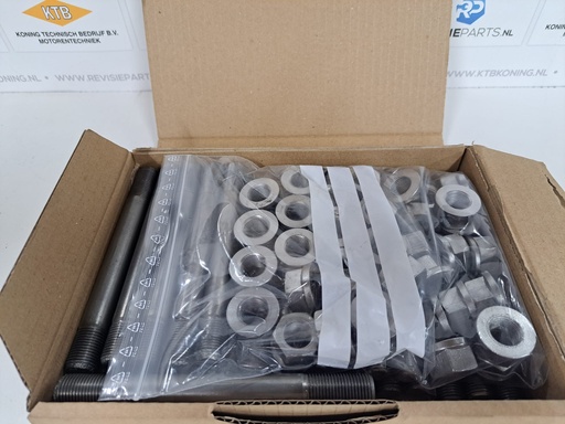 [KTB030206] Cilinderkop tapeind + bouten set DAF 1160 DK/DKS