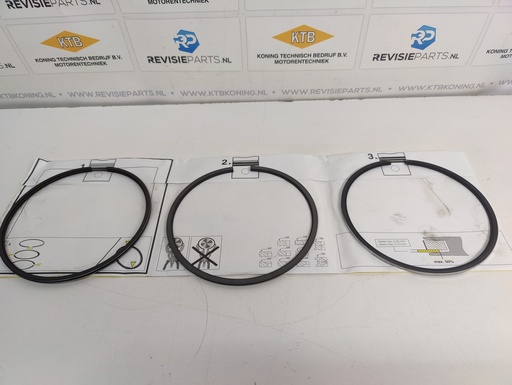 [KTB550179] Piston rings Scania 127 mm