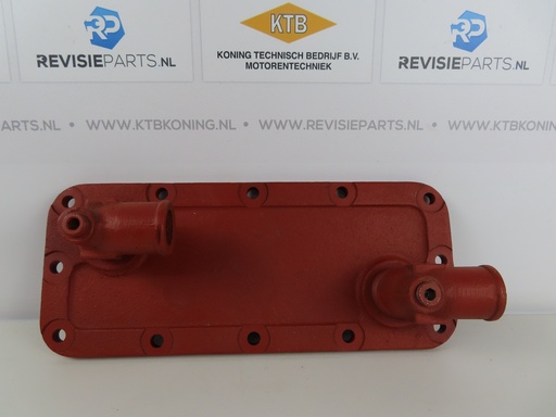[5.2.3.1] Wasser Seiten Deckel 2 Wasser Anschluss Scania D14/DS14