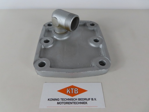 [6.1.5.3] Wasser gekülter Auspuff Deckel mit öffnung Scania D14/DS14