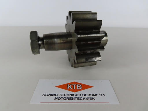 [6.3.3.1] Oliepomp tandwiel voor in de pomp Scania D14/DS14