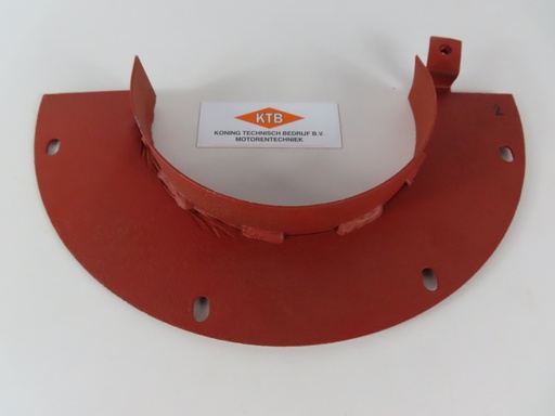 [6.5.4.1] Turbo hitteschild deel Scania D14/DS14