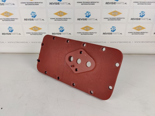 [7.3.4] Oilsump lid with oil pressure valve connection Scania D11/DS11