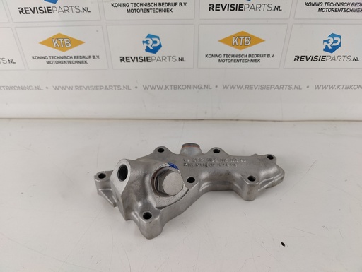 [9.2.2.2] Oil cooler cover with pressure valve Mercedes OM 400