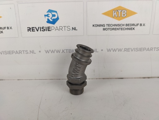 [10.6.5.3] Turbo retour tussenstuk Mercedes OM 400