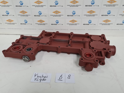 [KTBYC6C073U] Oliekoeler plaat Yuchai YC6C