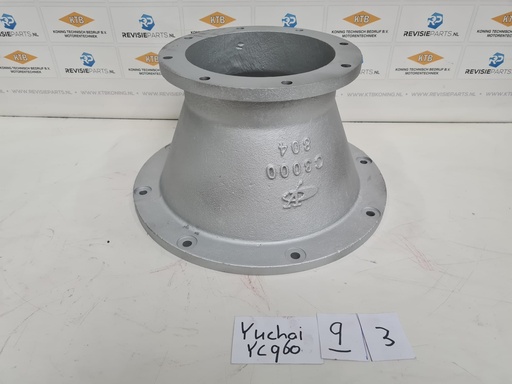 [KTBYC6C098U] Uitlaat verloop Yuchai YC6C