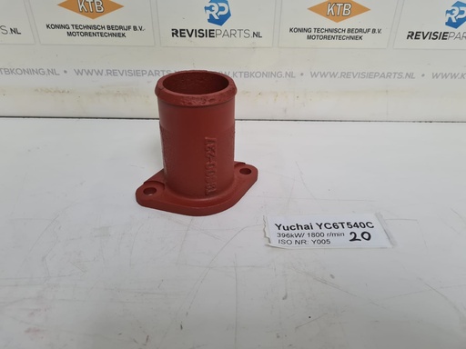 [KTBYC6T020U] Wateraansluitstuk Yuchai YC6T