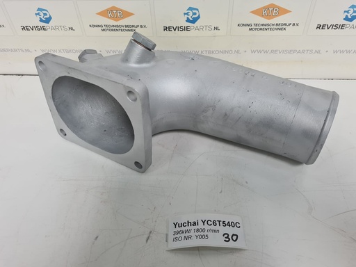 [KTBYC6T030U] Inlaatbocht pijp Yuchai YC6T