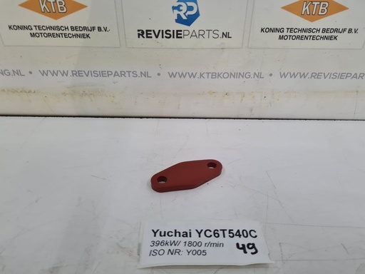 [KTBYC6T049U] Afdichtplaat Yuchai YC6T