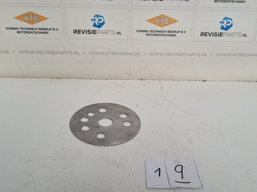 [KTBVolvoD12D-B019] Bevestigingsplaat (voor) Volvo D12 D-B