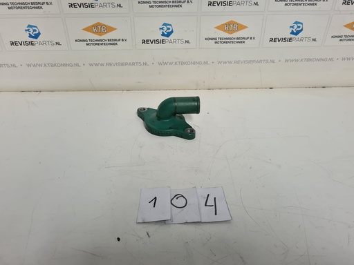 [KTBVolvoD12D-B104] Sealing plate with Connection piece Volvo D12 D-B
